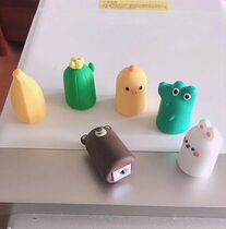 Silicone soft glue animal shape pencil sharpener pen sharpener pencil sharpener stationery collection