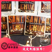 (EncoreMusic) American handmade Santa Cruz strings Medium and low tension folk guitar strings