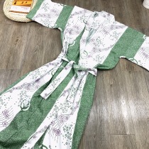 The price is too good to export Japan hot spring hotel home mens pure cotton cloth long bathrobe Yukata