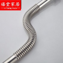 Stainless steel urinal pool sewer flexible drain pipe s-bend deodorant accessories urinal urinals urinal