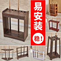 Billiard stick rack Billiard room supplies display rack Billiard stick rack floor vertical 89 multi-hole bar rack