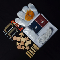 Bai tie dyeing diy material bag dyeing tool set without cooking dip dyeing tie dyeing cold dyeing children tie dyeing