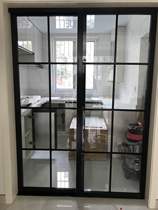 Shunxiang Anju moving door single-story kitchen balcony padded door frosted glass toilet partition sliding door sliding door