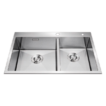 The beauty of the Big 304 handmade sink WS2-02