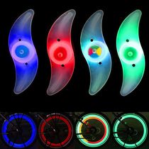 Childrens bicycle night riding hot wheel wheel tire flashing decoration warning night light equipment accessories Daquan lamp