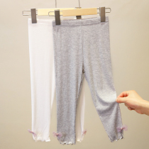 Girl Beats Bottom Pants Spring Autumn Slim outside wearing foreign air Summer Women baby pants 2022 New casual pants