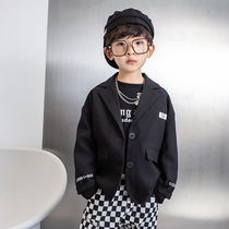 Shang Chaochao Boys Spring Suit 2021 New Children Children Leisure Suit Korean Spring and Autumn Tide