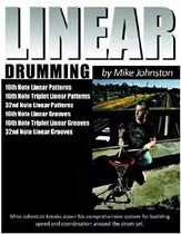 001 Mike Johnston-Linear Drumming drum kit tutorial drum Tape Video