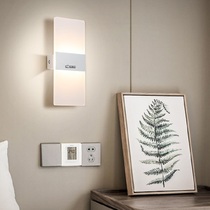 Regez Lighting Official Led Aisle Wall Lamp Minima Modern Bedroom Bedside Headlights Living-room Creative Staircase Wall Lamp