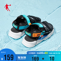 Jordan sandals 2021 summer new shoes sports slippers mens outdoor lightweight velcro breathable beach shoes tide