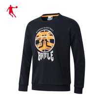 (the same style in the mall)Jordan sports sweater mens 2021 autumn new round neck pullover casual loose men