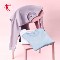 Jordan sports necropolis 2022 spring new round collar casual blouses ladies hooded dress trendy jacket woman