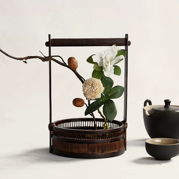 宋风竹编花器-宋风竹编花器促销价格、宋风竹编花器品牌- 淘宝