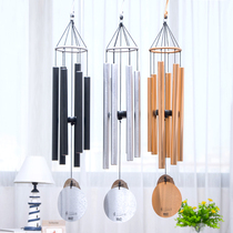  Japanese-style music wind chimes Metal wind chimes 6-tube wind chimes gift home wind chimes hanging decoration ideas