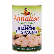 Imported Anna Lisa Lima beans 400g open can instant Lima bean buy 5 cans