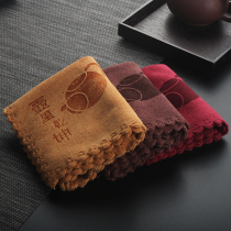 Kung Fu tea set accessories tea ceremony tea towel absorbent tea cloth tea cloth thick cotton linen fiber cushion thick tea towel