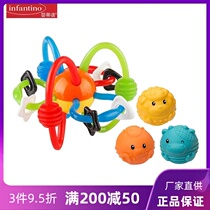 infantino American Baby Tino Baby Manhattan Touch Hand Catch Ball Baby Bite Touch Sense Toys