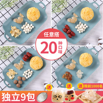 Crystal sugar tremella lotus seed soup material combination small packaging set peach gum lily red jujube medlar soup porridge ingredients dry goods