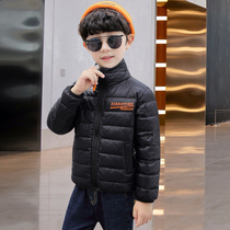 Boys  winter clothing 2020 new childrens down jacket childrens lightweight waterproof male children 13-15 years old Han Faner 9