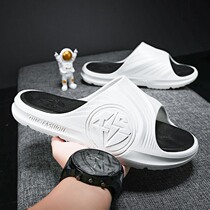 Japanese slippers men outside wearing summer new 2022 mens sports lined with anti-slip thick bottom outdoor cool