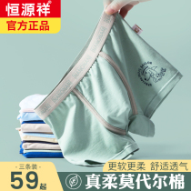Hengyuanxiang childrens underwear Pure cotton middle and large child Modal teen boy boxer shorts head boy boxer shorts