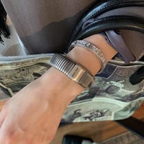 Zone Ouyang Bracelet Silver Small JI Temperance Cool Casual Bracelet Han Simple Wind Bracelet