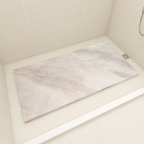 Toilet white tile tile brick shower room di ban shi stepping stone bathroom anti-slip mat shower panel