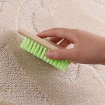 Natural bamboo brush shoe brush scruff shoe brush brush washing brush thick brush square cleaning floor brush