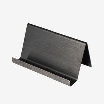 Stainless steel metal business card box storage display mobile phone holder desktop decoration front desk reception business card holder business card holder