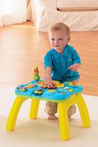 Pooh multi-purpose toy table music game Spanish 6-12-36 months sitting and playing standing puzzle