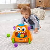 The owners baby uses his own pursuit to learn to crawl the small monster two-in-one growth chasing music 6-24 months spit toys