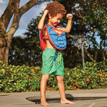 European and American Superman Batman 3D vest vest buoyancy swimsuit learning swimming KT cat float back life jacket