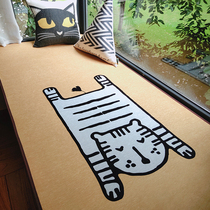 Bay window mat Window sill mat Balcony mat Tatami table Net red Nordic style bay window bedroom floating window blanket carpet cute