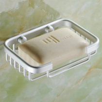 Soap shelf space aluminum soap rack for soap box Net rack sub-shelf wall-mounted perforated soap basket hanging wall