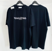 Maison Margiela x Tommy Cash magra embroidery LOGO short sleeve T-shirt for men and women