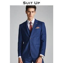 Suitup Australia imported wool suit mens suit high-end business mens groom wedding dress suit customization
