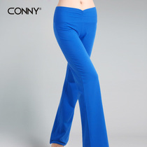 CONNY Connie Women Yoga Dance Pants Practice Pants Square Dance Large Size Straight Micro Bell Pants Pants