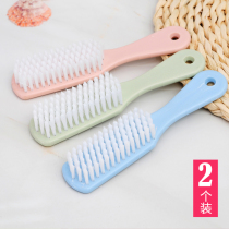 Shoe washing brush Plastic brush Soft fur shoe wipe multi-function bathroom floor brush Cleaning clothes brush Collar laundry brush