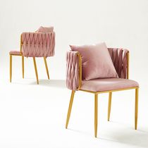 Net red ins dresser Makeup Chair Stool Light Extravagant Modern Bedroom Designer Home Backrest Dining Chair Makeup Chair