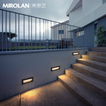 Mirolan Outdoor Terraced Light Wall Corner Light Outdoor Stairs STEPS LIGHT COURTYARD STEP LIGHTS YARD GANGWAY FOUNDATION LIGHTS