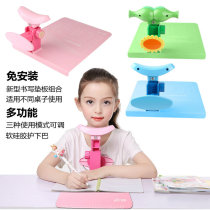 Free-to-install sitting position aligner anti-myopia humpback protective eye rack for children elementary school children with vision protector writing frame