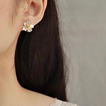 G Large Tune Mosquito Incense Pan Ear Clip Woman No Earbuds Shells Cherry Blossom Ear Spike Daily Flowers Gentle Supmortal Temperament Brief