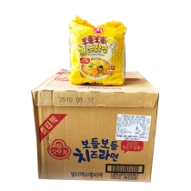 Whole box of Korean imported tumbler cheese ramen 111g * 32 cheese instant noodles instant noodles
