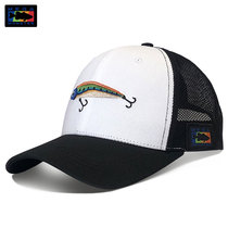 Luya pencil bait net cap breathable sunscreen baseball cap fishing cap MEGAMONSTER summer new