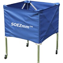 SOEZmm volleyball cart SVC30 paperback 30 No. 5 volleyball wheels removable and folding simple volleyball storage basket