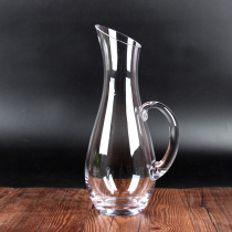 New oblique mouth with unleaded crystal red wine decanter glass split jug wine jug wine jug