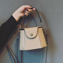 Goddess favorite ~ DRCO French fashion bucket bag leather shoulder handbag niche premium messenger bag