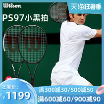 Wilson tennis racket Roger Federer little black racket Wilson professional tennis racket ps97 Wilson tennis racket female male