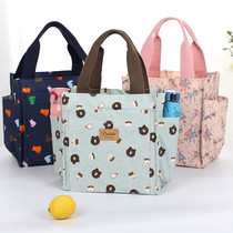 Waterproof tote bag with lunch box rice bag out walking baby bag Out treasure Momi with baby handbag lunch box bag