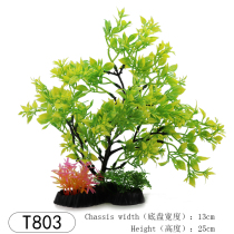 ZW100 psychological sand table simulation mini tree yellow green plant cassum tree aquarium landscaping sand table decorative tree model